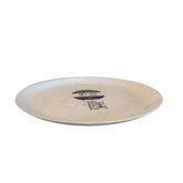 Plato Trinche Llano Pampille Luminarc 25cm Estilo Marmol